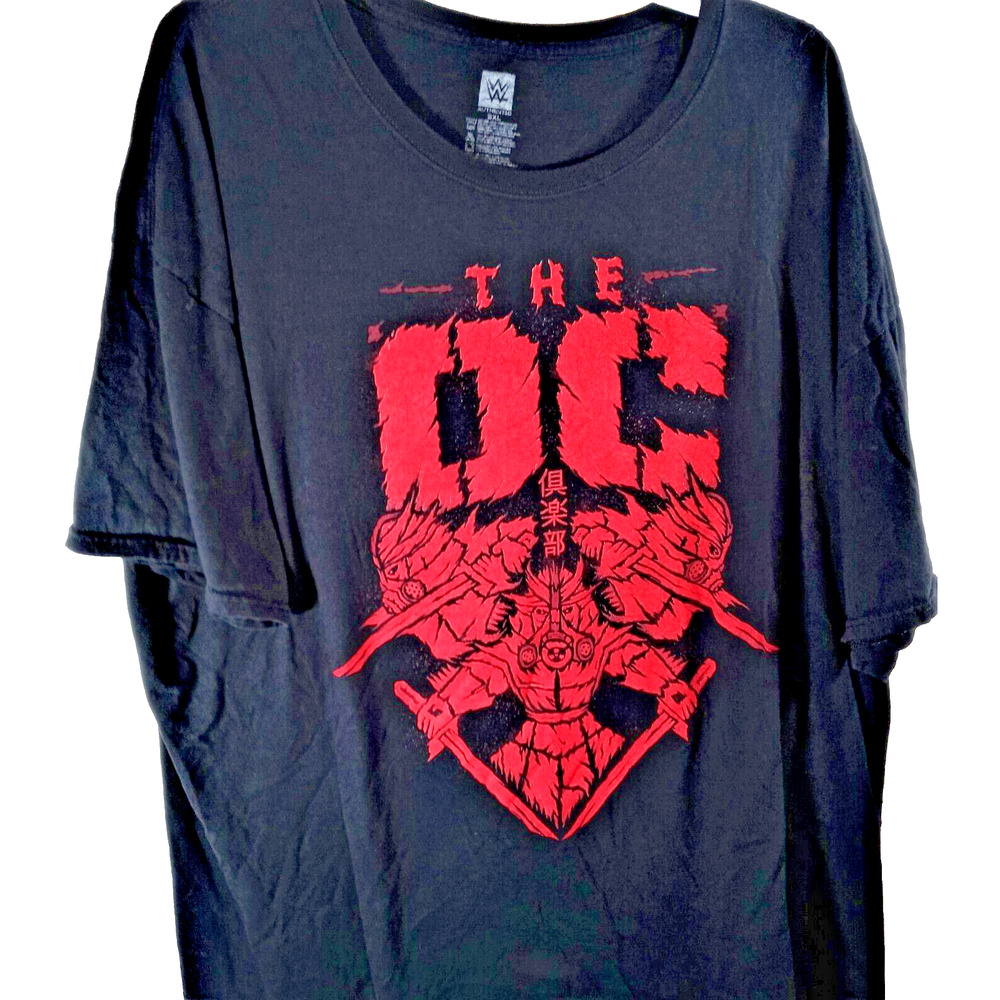 WWE OC the Club T-shirt Size 3XL Black & Red AJ Styles